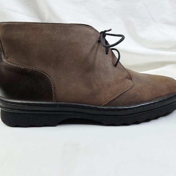 Cole Haan Size 8.5D Brown Leather Mens Chukka Ankle Lace Up Boots main image 9